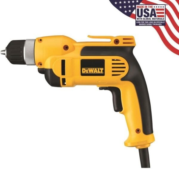 DEWALT Corded Drill DWD110K Review Powerful 7 Amp 3/8 Inch Pistol Grip Performance