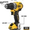Compact Powerful 12V MAX Cordless Drill Driver DEWALT DCD701 Review Reveals Performance