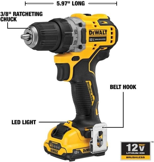 Compact Powerful 12V MAX Cordless Drill Driver DEWALT DCD701 Review Reveals Performance