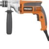 Ridgid R7111 Heavy Duty 1/2 Inch Drill Review Powerful 8 Amp Electric Tool