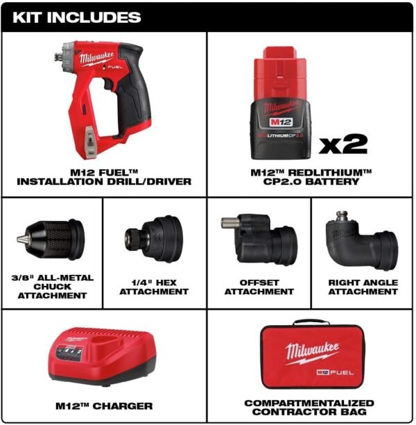 Milwaukee 2505-22 M12 Fuel Installation Drill Review Reveals Power and Precision Benefits